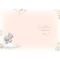 Bears Hugging Just Married Me to You Bear Wedding Day Card Extra Image 1 Preview